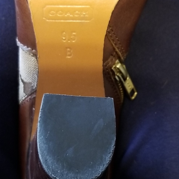 Coach Leather/Material Booties - Picture 5 of 6